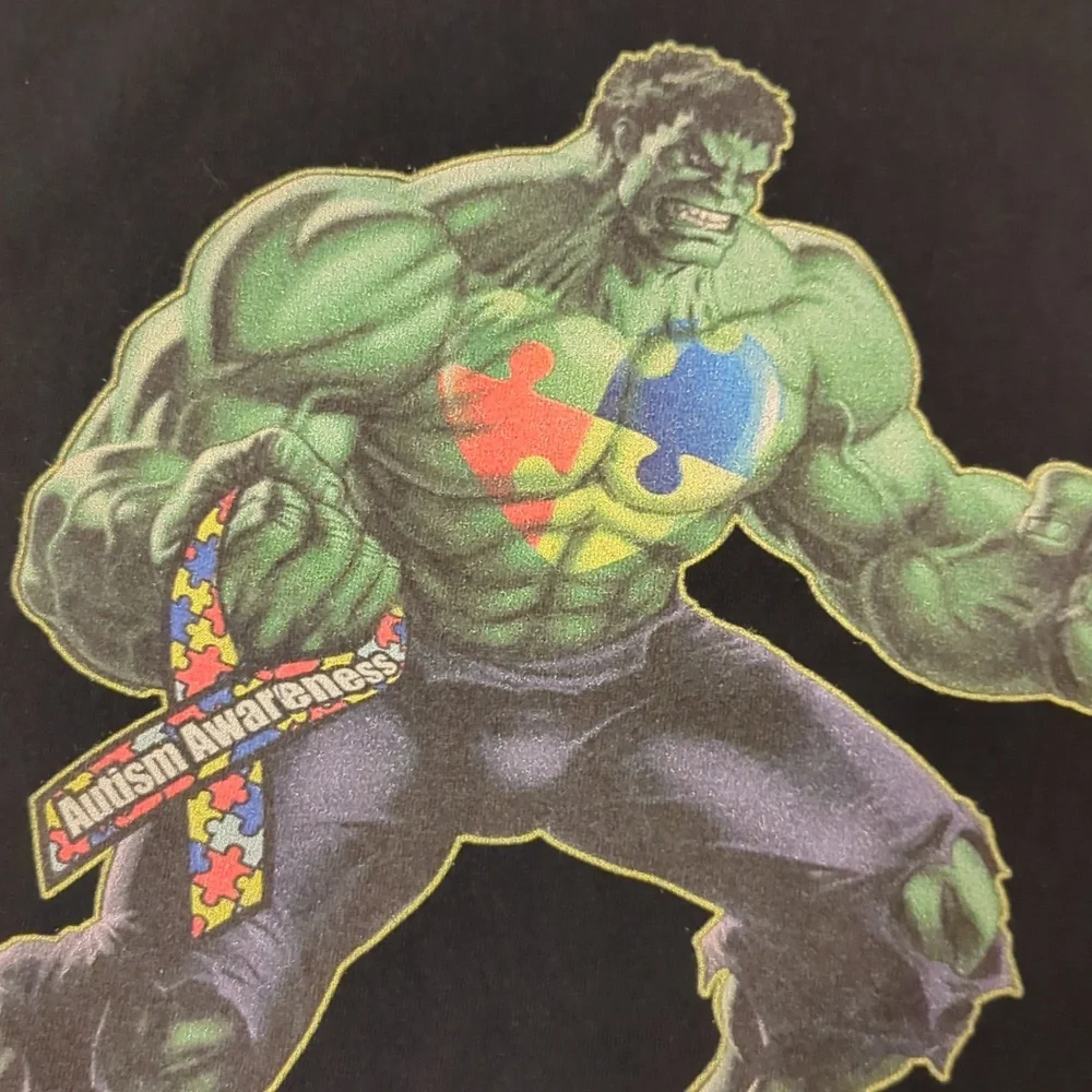 Autism Hulk T Shirt - Picture 3 of 4